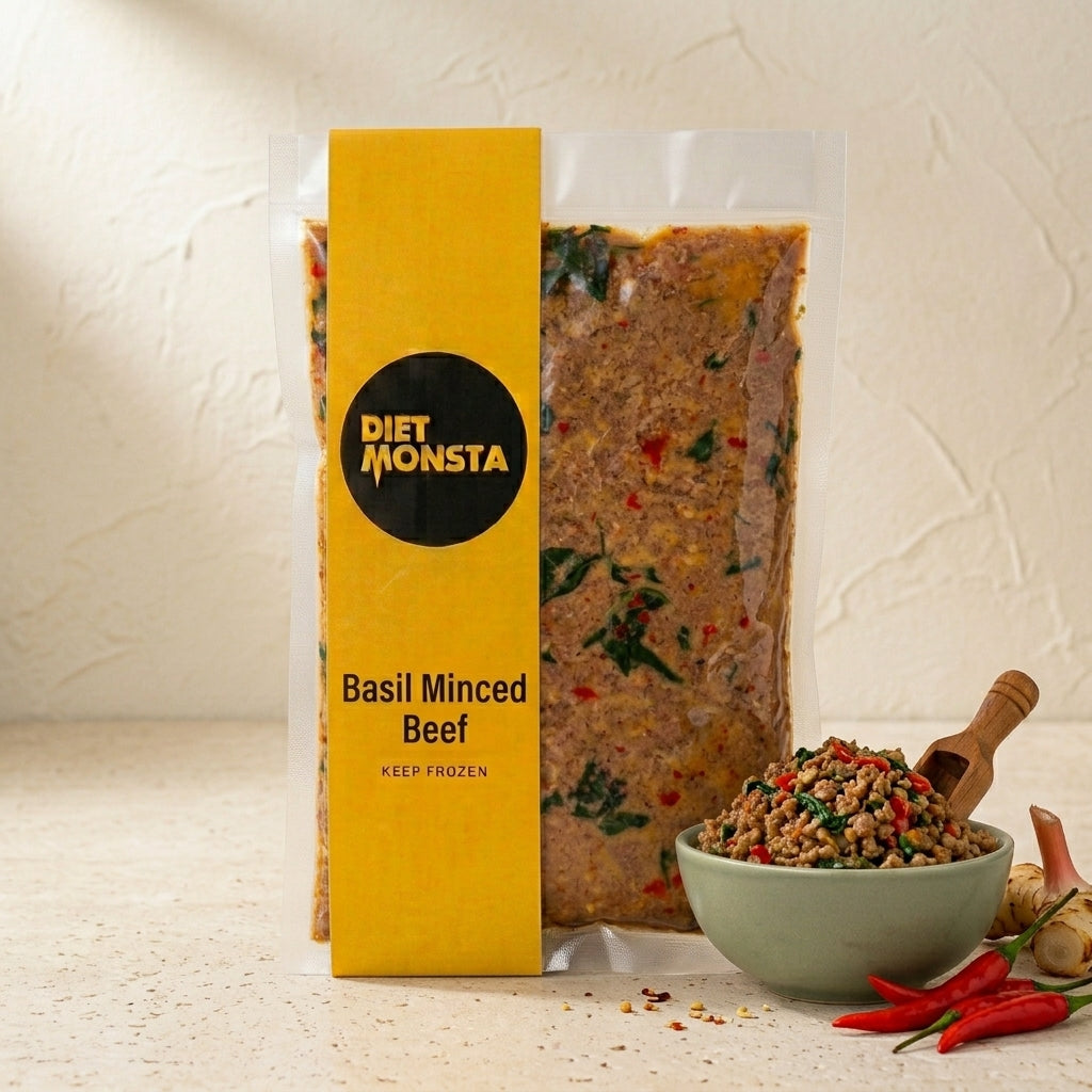 Basil Minced Beef — 1000g