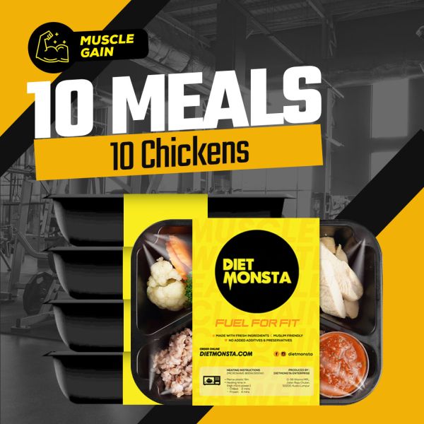 10 Meals Muscle Gain (10 Chickens)