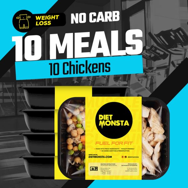 10 Meals No Carb (10 Chickens)