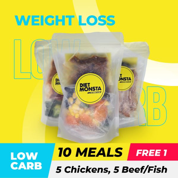 10+1 Meals Low Carb (6 Chickens, 5 Beef/Fish)