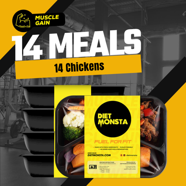 14 Meals Muscle Gain (14 Chicken)