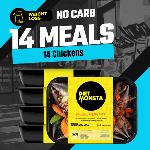 14 Meals No Carbs (14 Chicken)