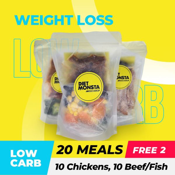 20+2 Meals Low Carb ( 12 Chickens, 10 Beef/Fish )