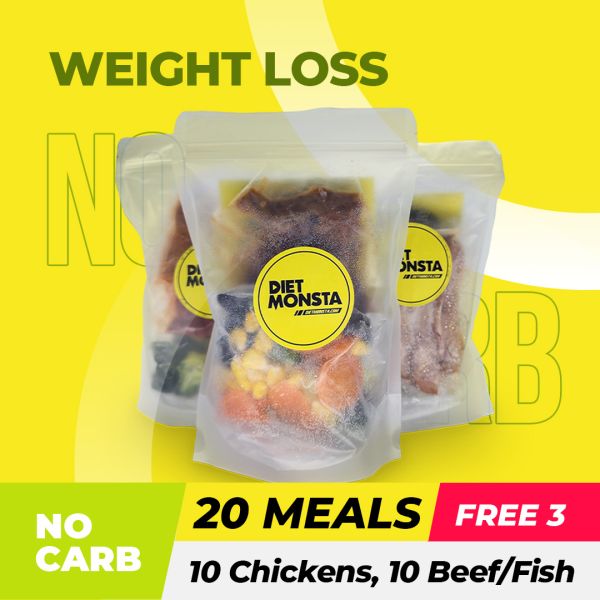 20+3 Meals No Carb (13 Chickens, 10 Beef/Fish)