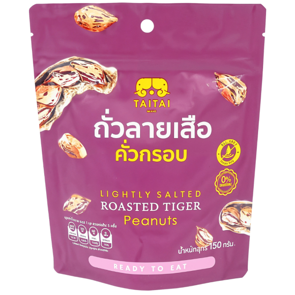 TaiTai - Roasted Tiger Peanuts Lightly Salted 150g