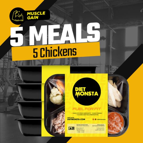 5 Meals Muscle Gain (5 Chickens)
