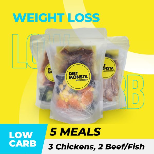 5 Meals Low Carb (3 Chickens, 2 Beef/Fish)