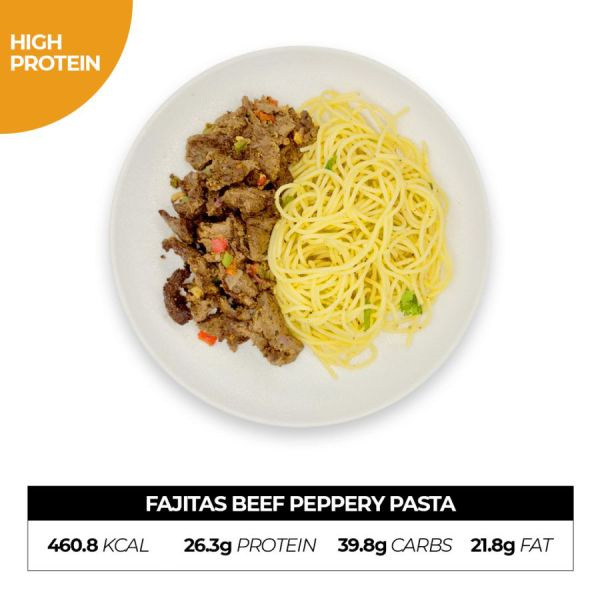 Fajitas Beef Peppery Pasta
