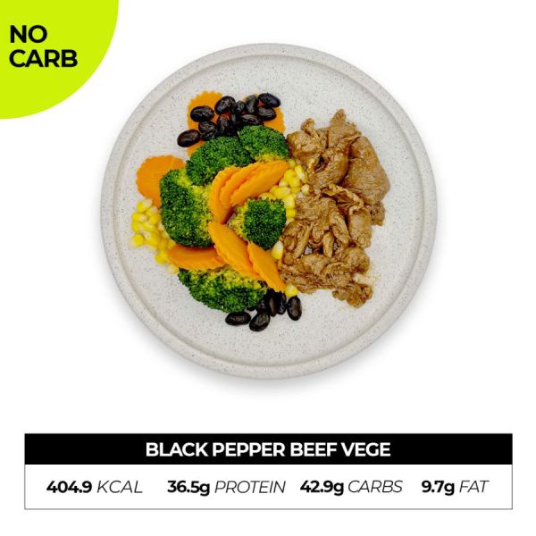 Black Pepper Beef Vege