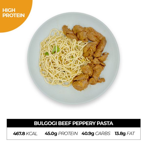 Bulgogi Beef Peppery Pasta