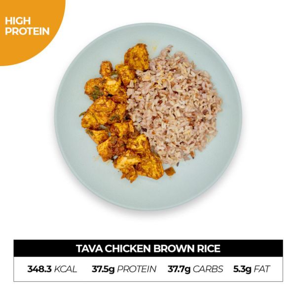 Tava Chicken Brown Rice