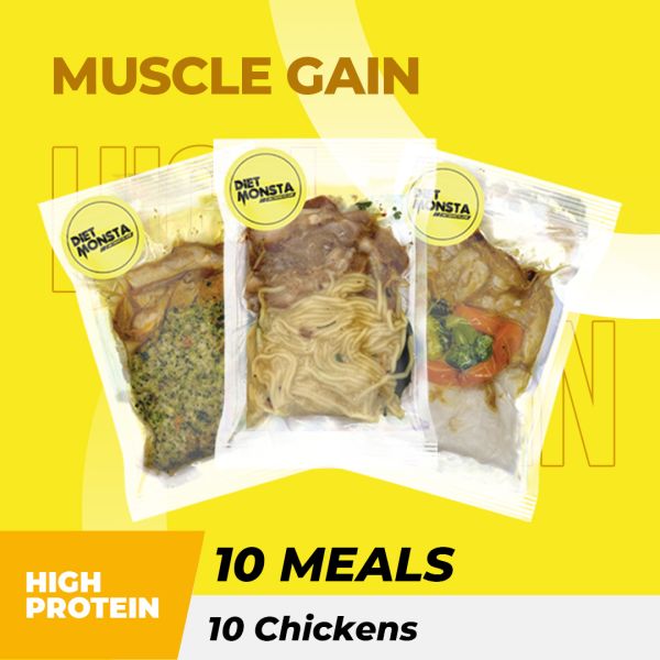 10 Meals Muscle Gain (10 Chickens)