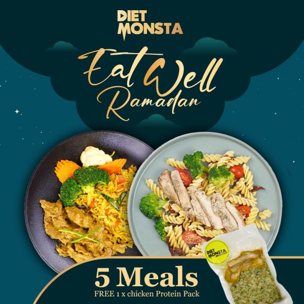 Eat Well Ramadan 5 Meals (3 Chicken, 2 Beef/Fish)