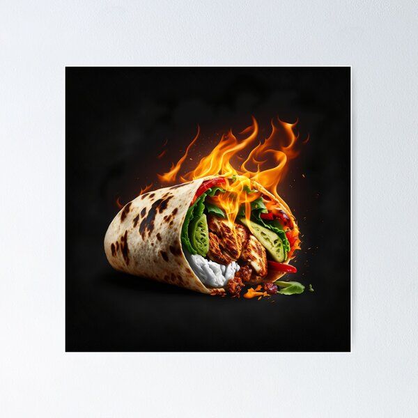 Tandoori Chicken Wrap