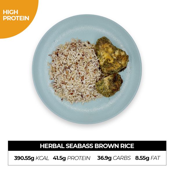 Herbal Seabass Brown Rice