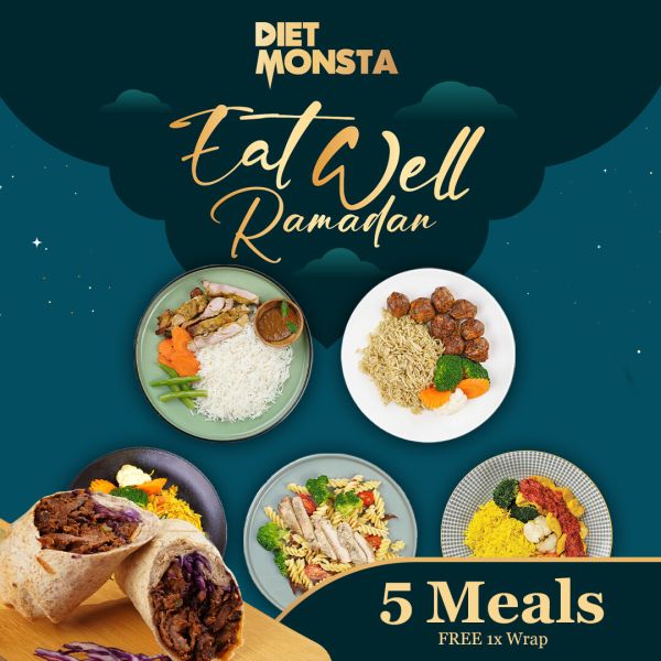 Eat Well Ramadan 5 Meals (3 Chicken, 2 Beef/Fish)
