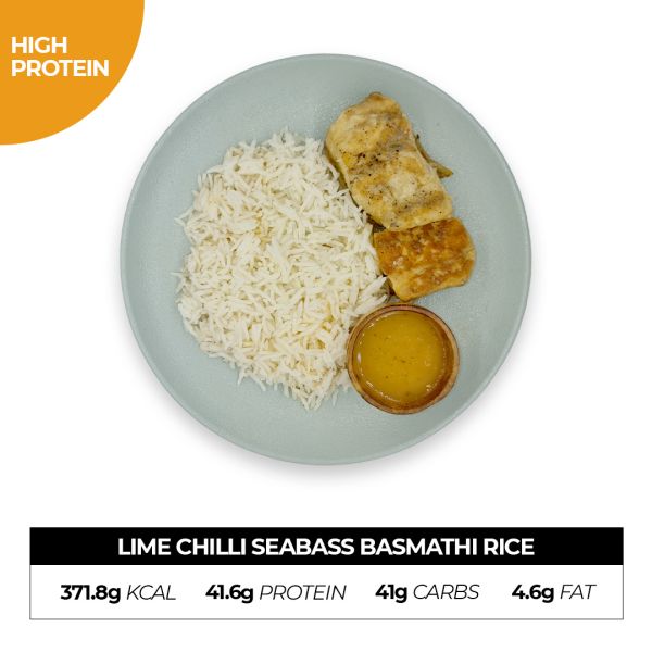 Lime Chili Seabass Basmathi Rice