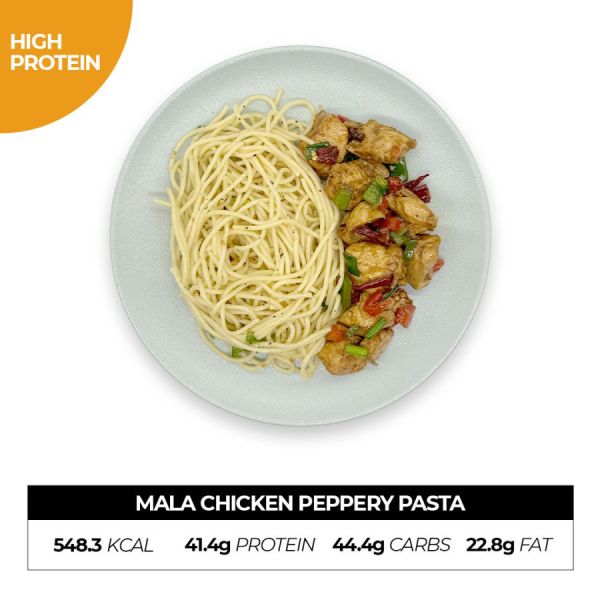 Mala Chicken Peppery Pasta