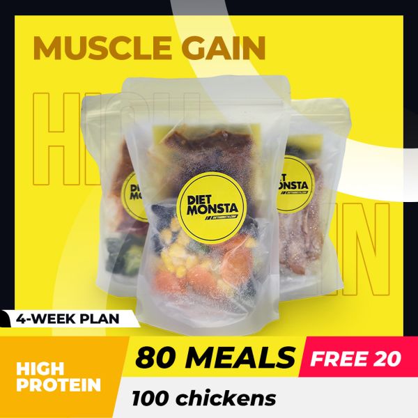 80+20 Meals Muscle Gain (100 Chickens)