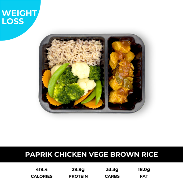 Paprik Chicken Vege Brown Rice