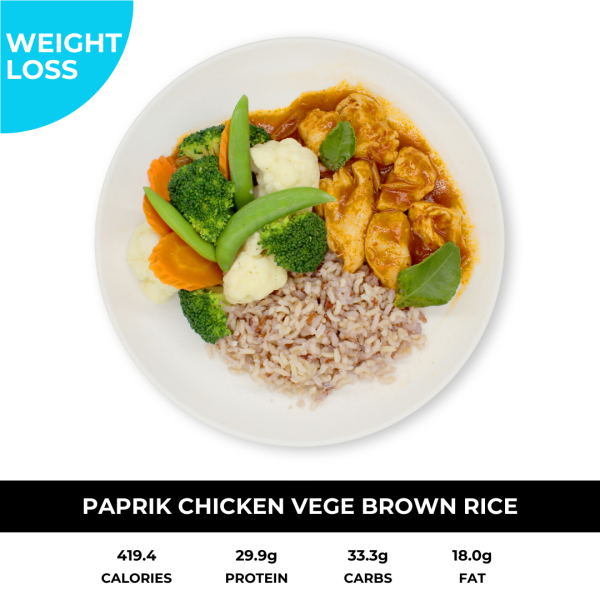 Paprik Chicken Vege Brown Rice