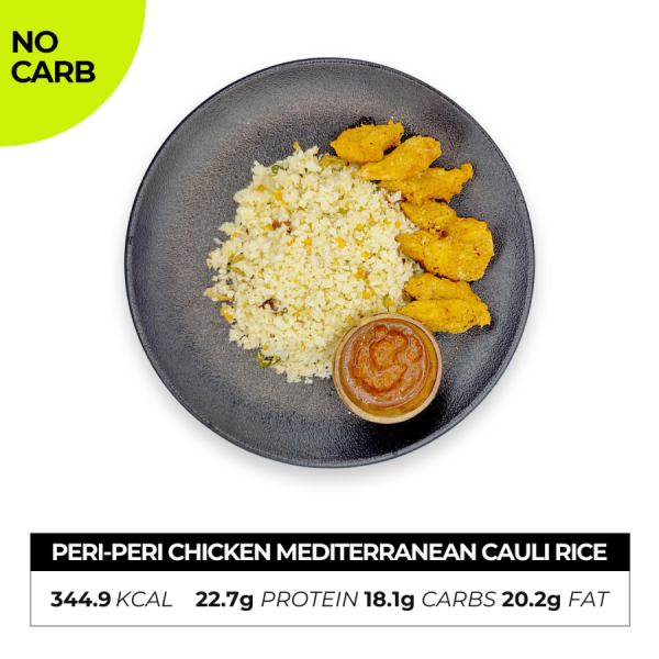 Peri-Peri Chicken Mediterranean Cauli Rice