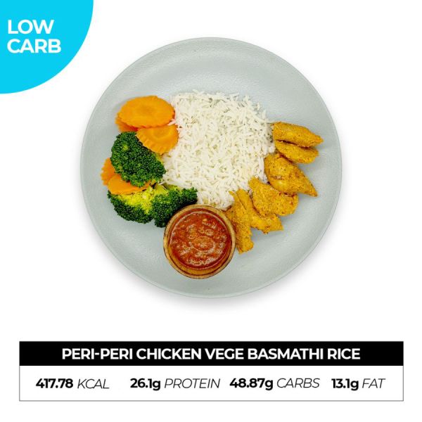 Peri-Peri Chicken Vege Basmathi Rice