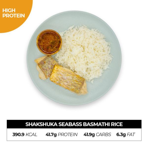Shakshuka Seabass Basmathi Rice