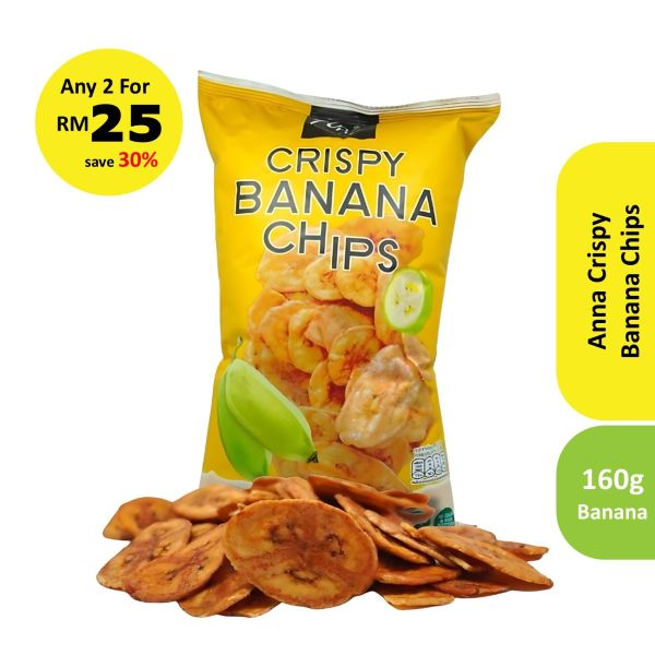 Anna - Crispy Banana Chips 160g