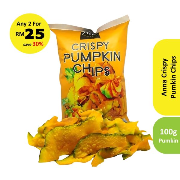 Anna - Crispy Pumpkin Chips 100g