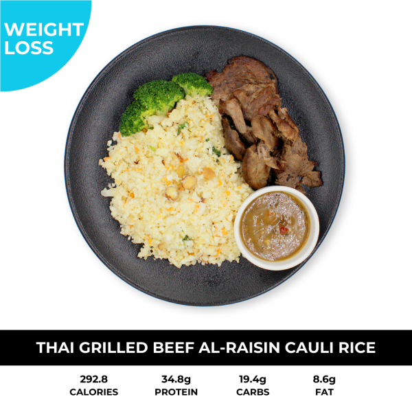 Thai Grilled Beef with Cauli Rice