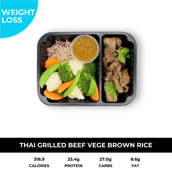 Thai Grilled Beef Vege Brown Rice