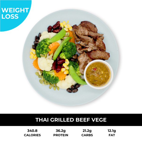 Thai Grilled Beef with Vege / Salad