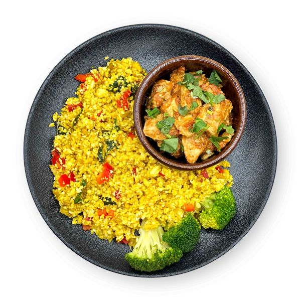 Tikka Masala Chicken Curry Cauli Rice