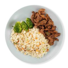 Barbacoa Beef Al-Raisin Cauli Rice