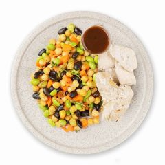 Black Pepper Chicken Morrocan Salad