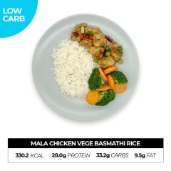 Mala Chicken Vege Basmathi Rice