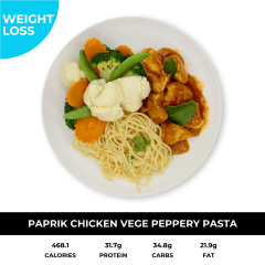 Paprik Chicken Vege with Pasta