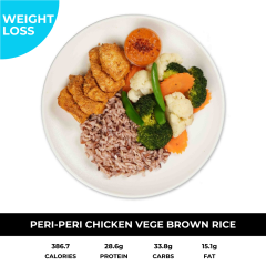 Peri-peri Chicken Vege Brown Rice