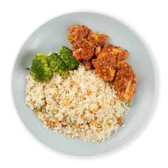 Santa Fe Chicken Al-Raisin Cauli Rice