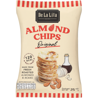De La Lita - Almond Chips Original 25g