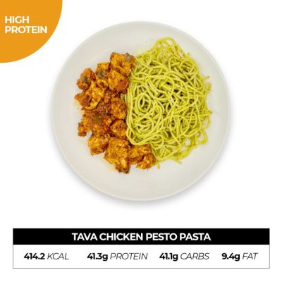 Tava Chicken Pesto Pasta