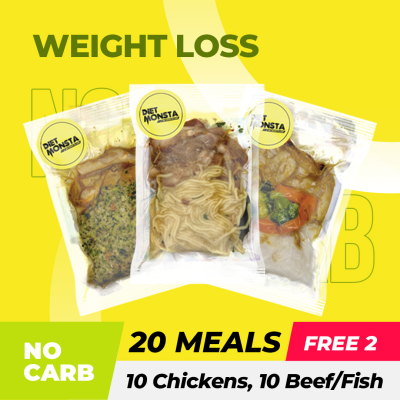 20+2 Meals No Carb ( 12 Chickens, 10 Beef/Fish )