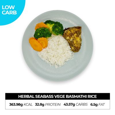 Herbal Seabass Vege Basmathi Rice