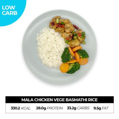 Mala Chicken Vege Basmathi Rice