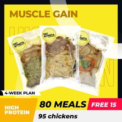 80+15 Meals Muscle Gain (95 Chickens)