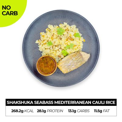 Shakshuka Seabass Mediterranean Cauli Rice