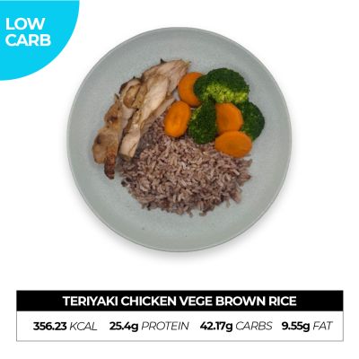 Teriyaki Chicken Vege Brown Rice