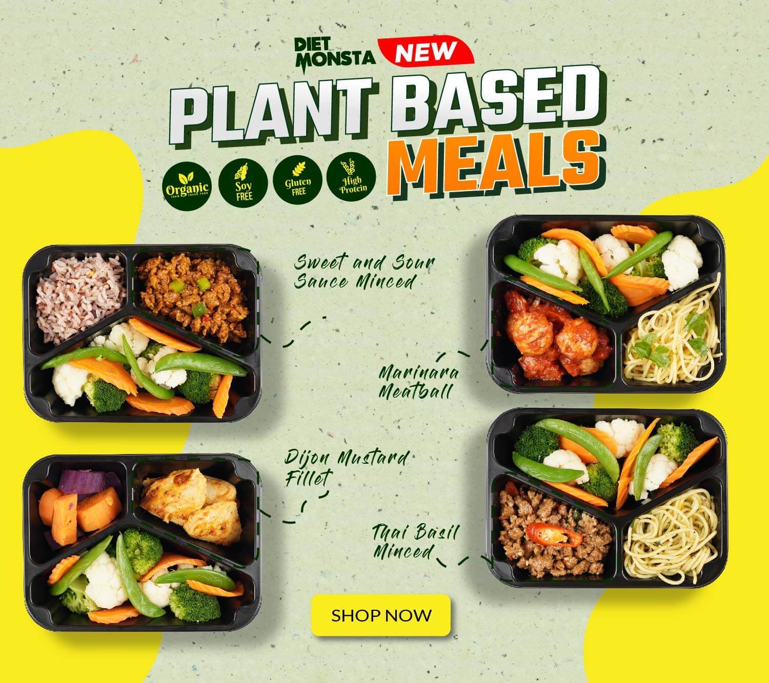 Plant Based - Menu | Dietmonsta